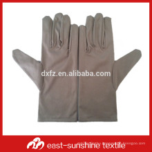 gray microfiber cloth gloves for handing and cleaning jewelry